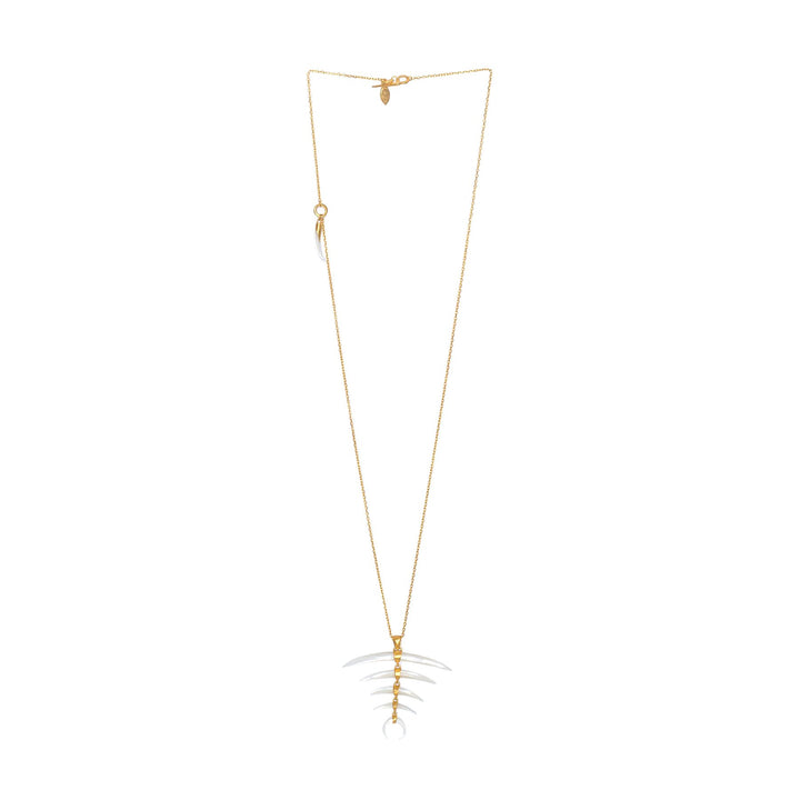 True Tribal and Lunar Paua Shell Pendant Necklace