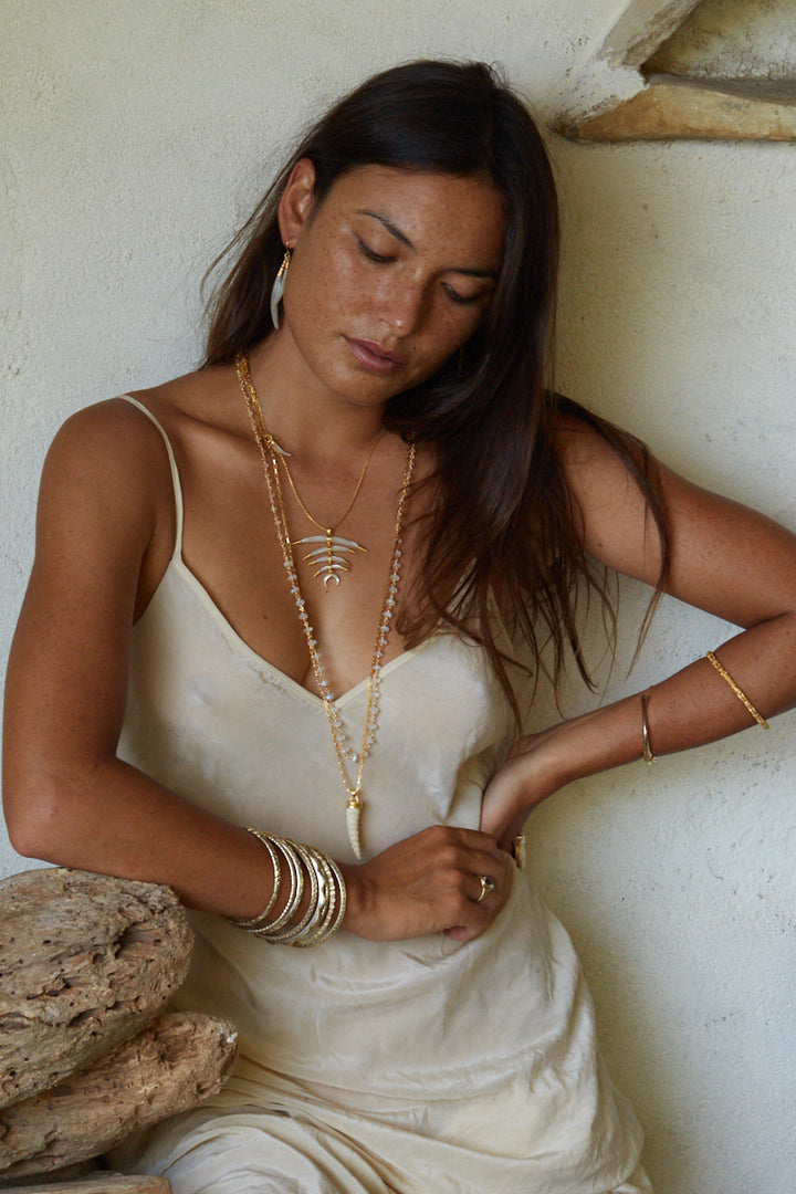 Two Play- Shell Earrings