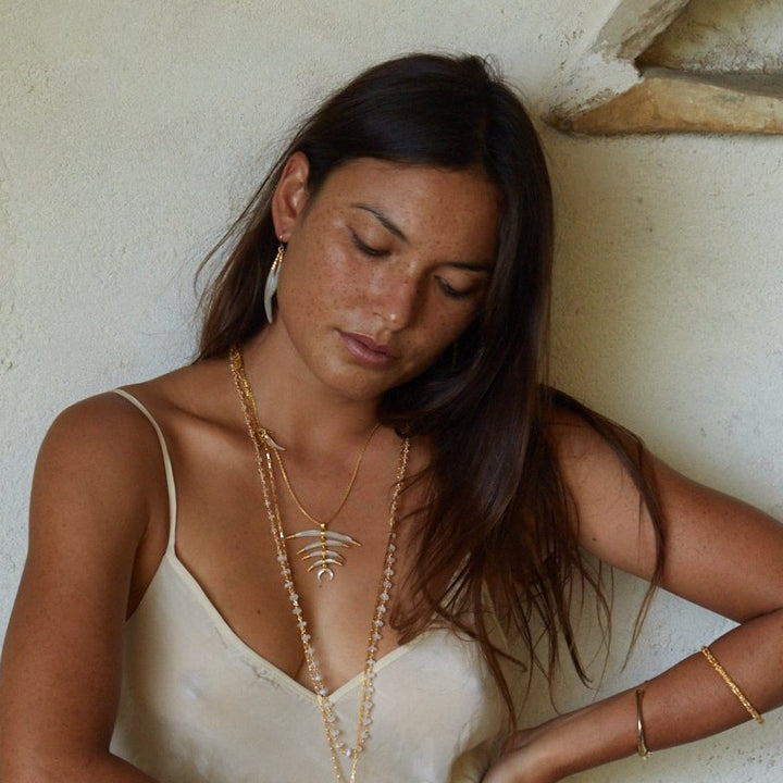 Two Play- Shell Earrings