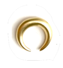 Crescent Lunar Golden Medium