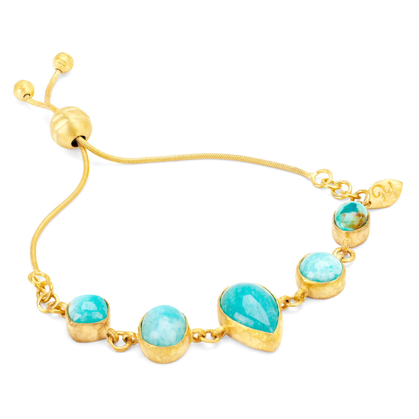 Turquoise adjustable bracelet