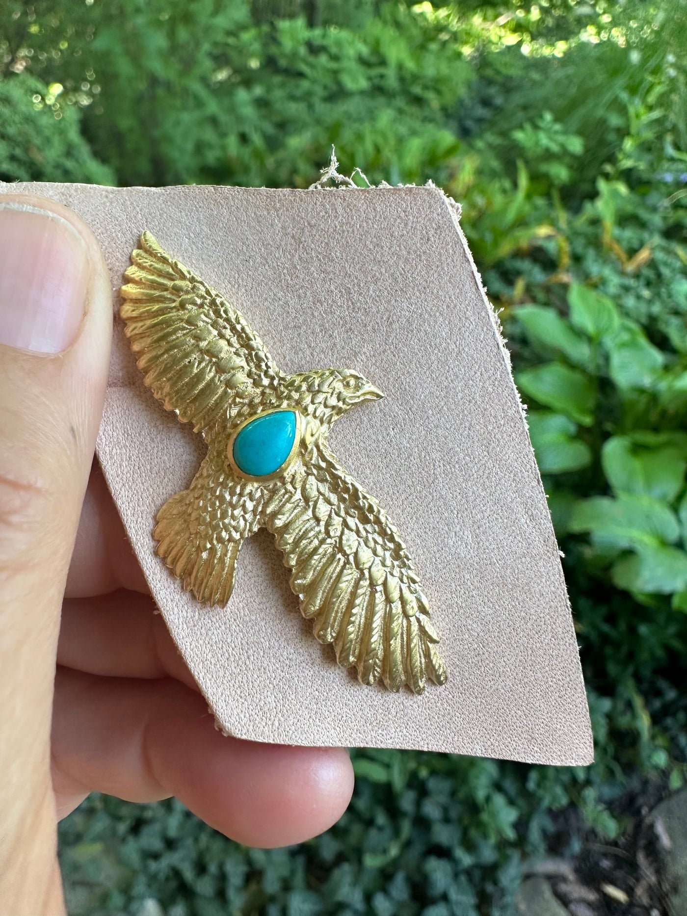 Bird of Prey Hat Jewelry Pin