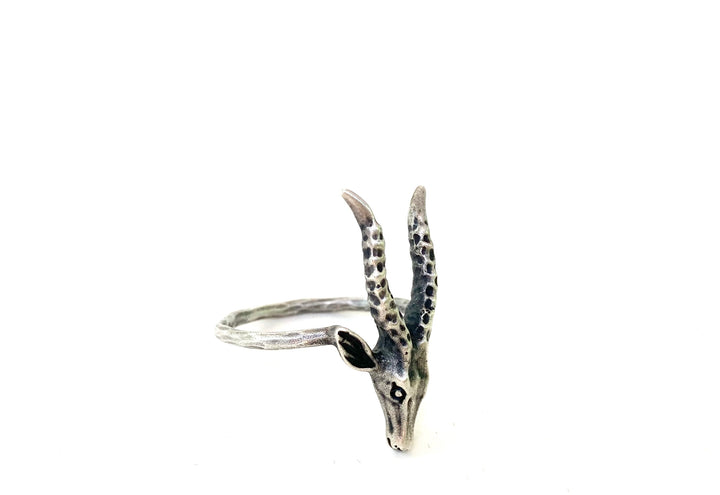 Silver Impala Ring