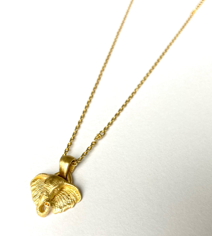 Elephant Pendant Necklace