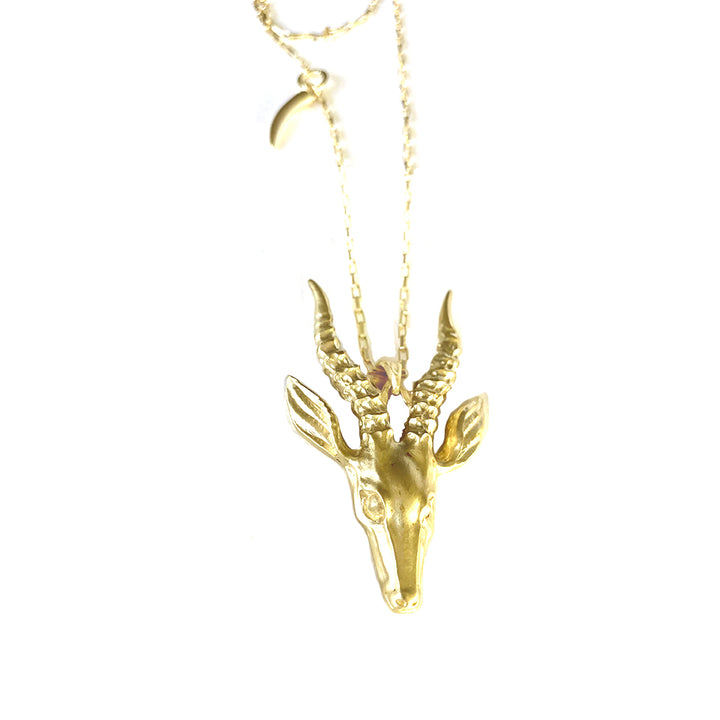 Large Impala Necklace